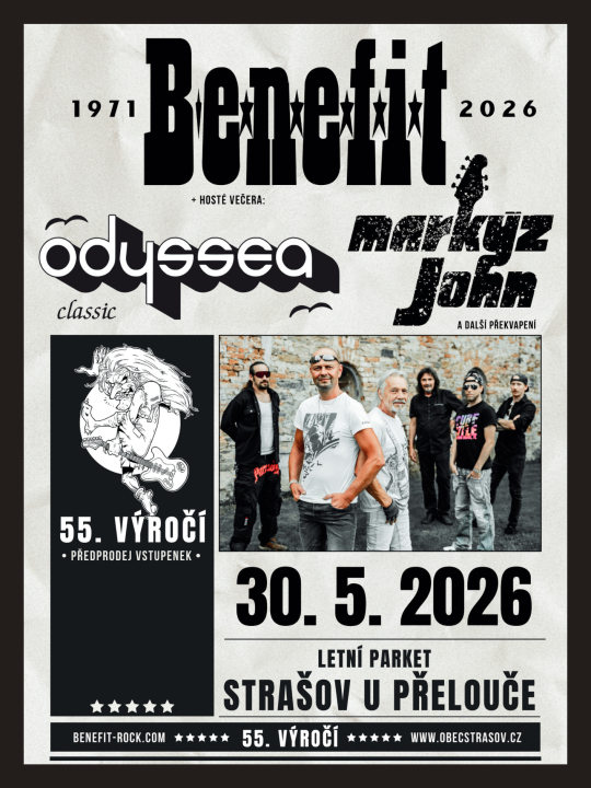 Benefit - 55. výročí ǁ Odyssea ǁ Markýz John